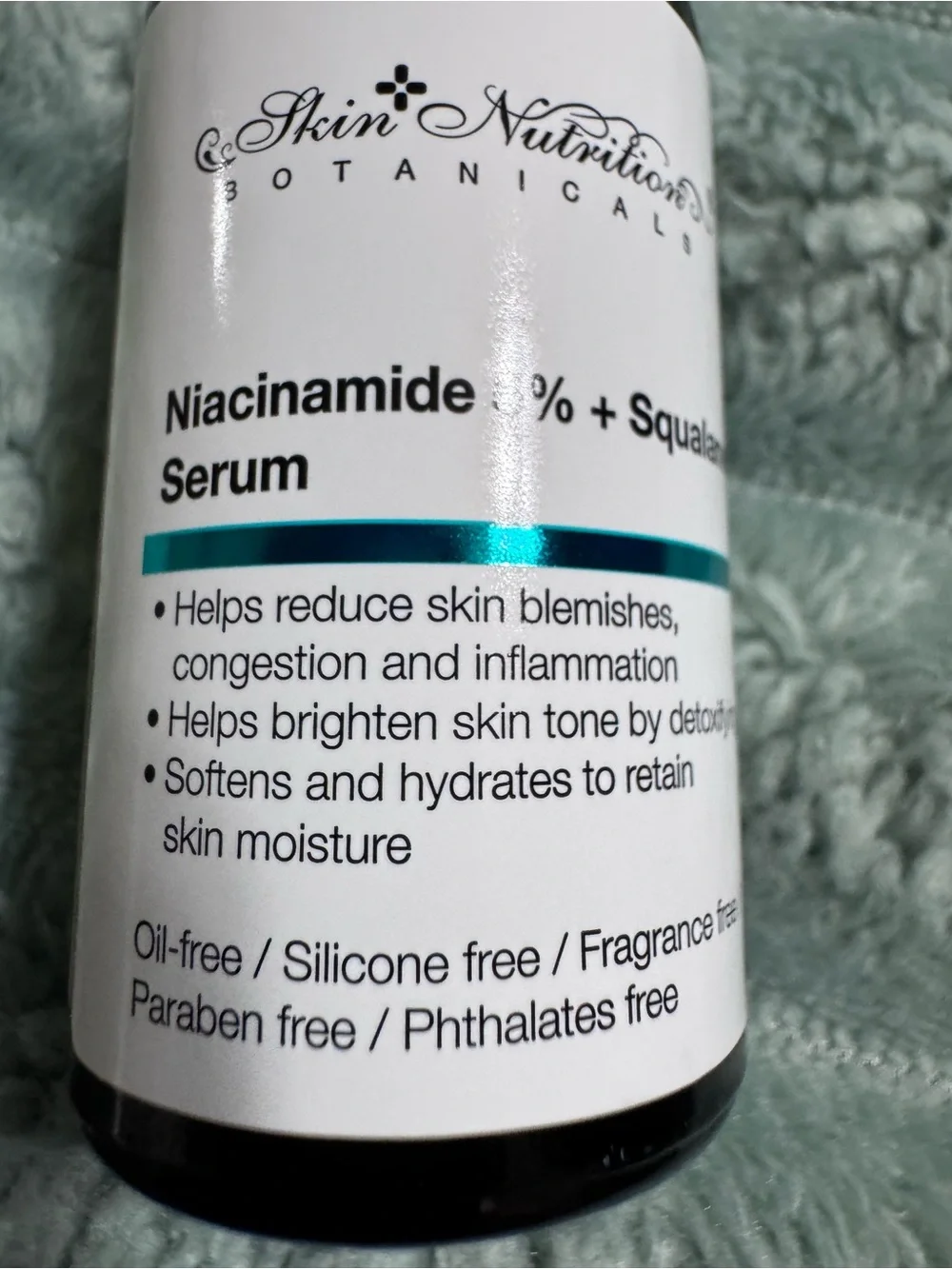 New Sealed Bottle Niacinamide 5% + Squalane Serum Fragrance Free